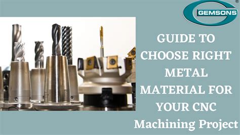 A Guide to CNC Machining Materials 